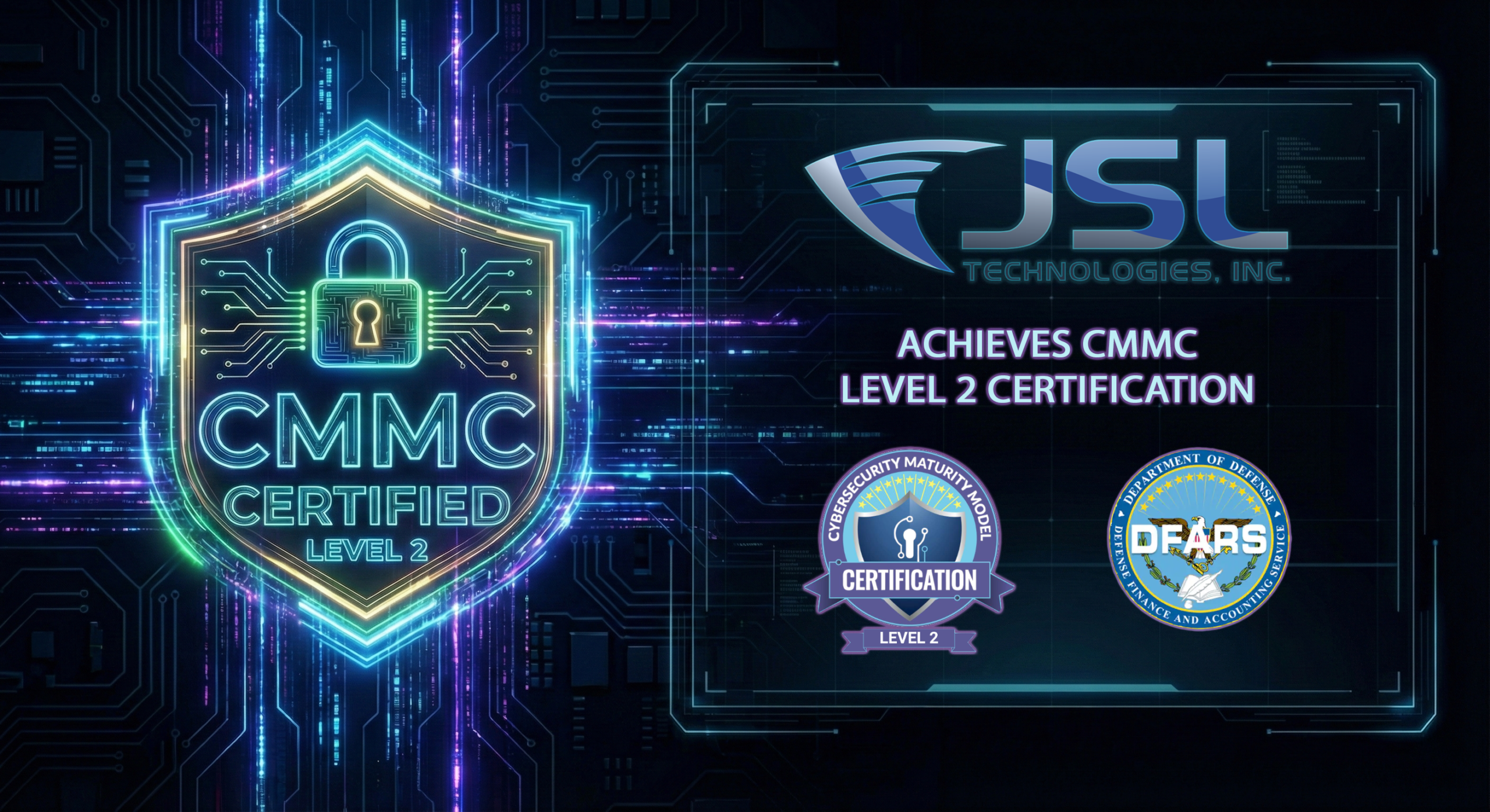 JSL Achieves CMMC Level 2 Certification